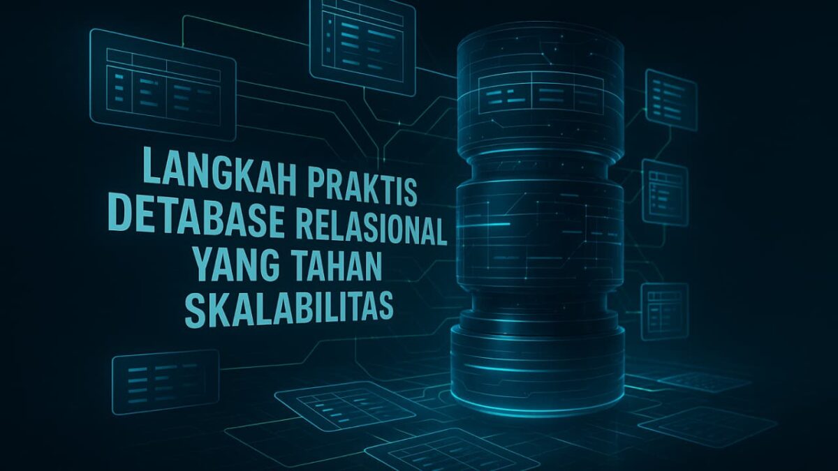 Langkah Praktis Membuat Database Relasional yang Tahan Skalabilitas